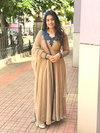 Jf 058 Crush Embroidery Thread Work Gown
